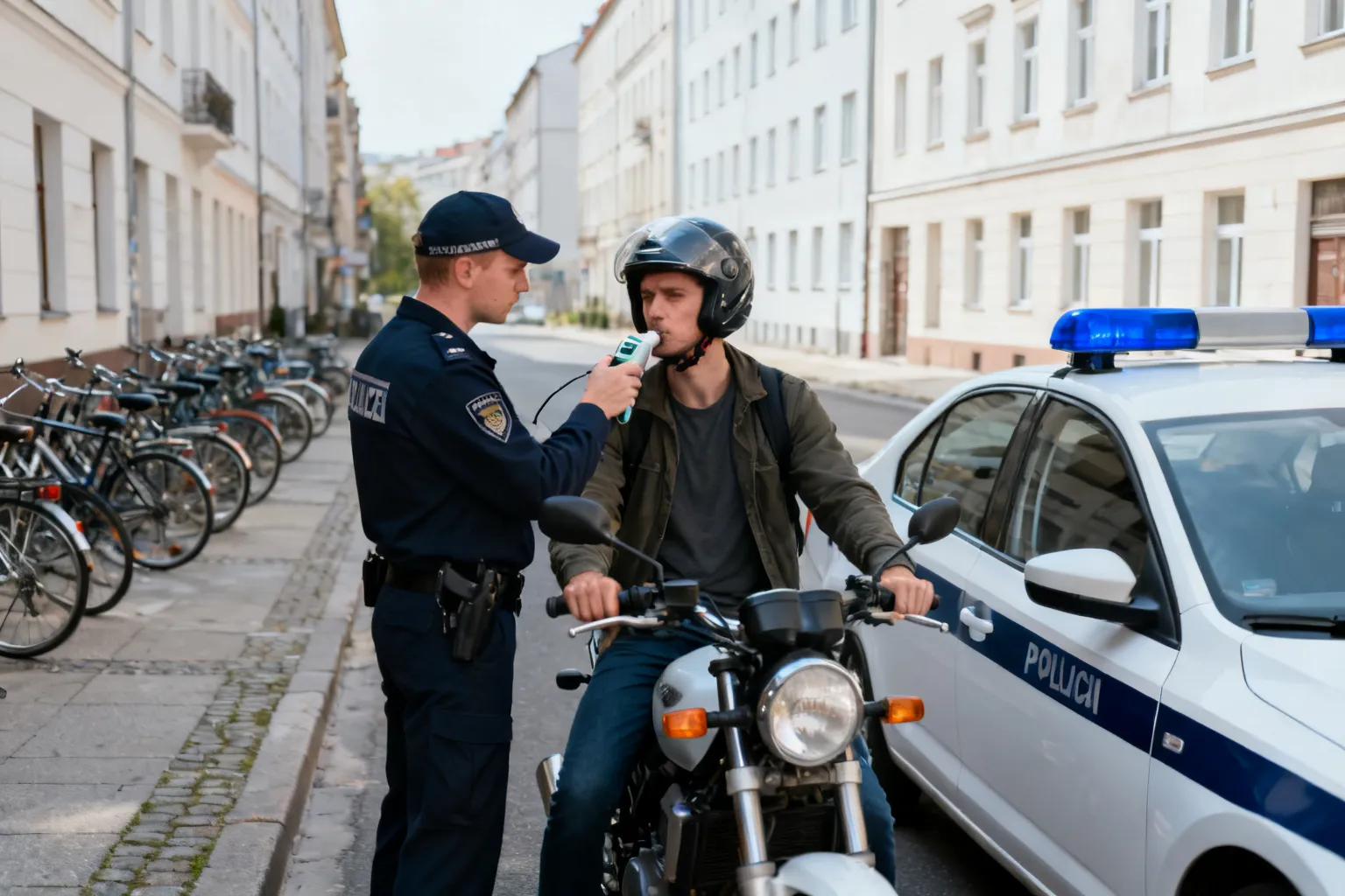 Działania „Jednoślad” w Gdyni: 154 kontrole i 7 osób pod wpływem alkoholu