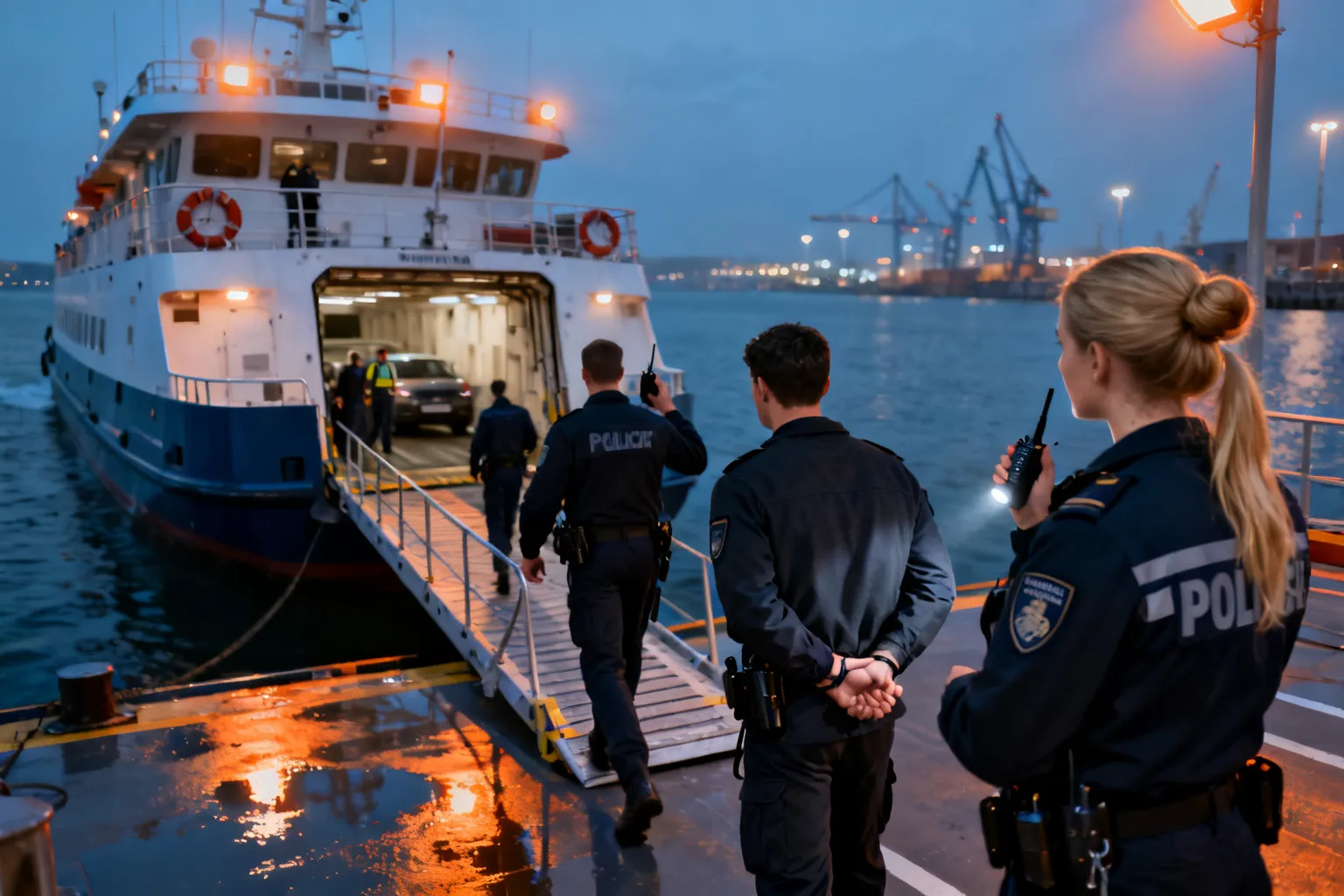 Napad na jubilera w Oslo — podejrzani uciekli promem do Gdyni i zostali zatrzymani