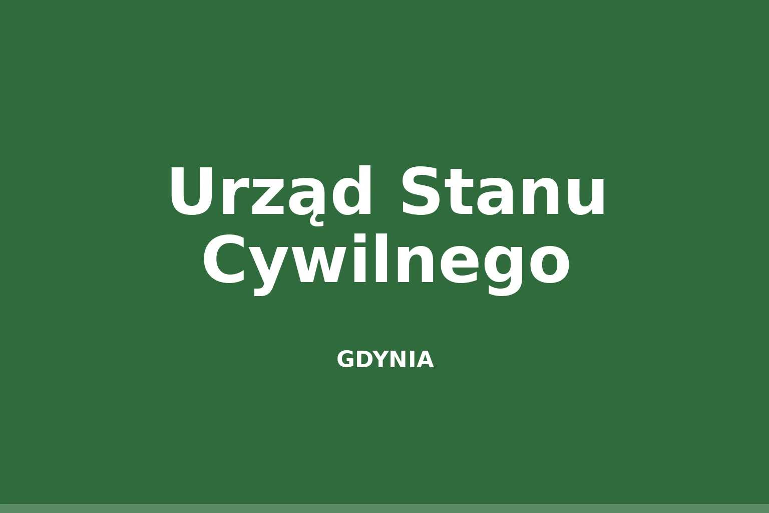 Urząd Stanu Cywilnego