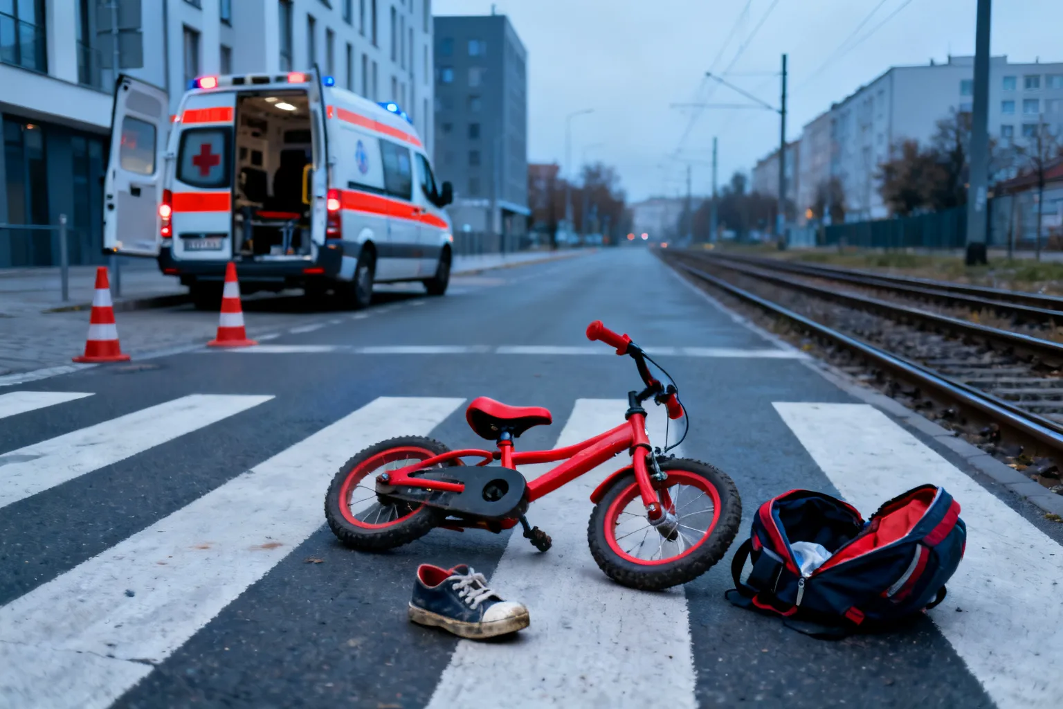 Pięciolatek potrącony na ul. Kartuskiej w Gdyni — dziecko trafiło do szpitala