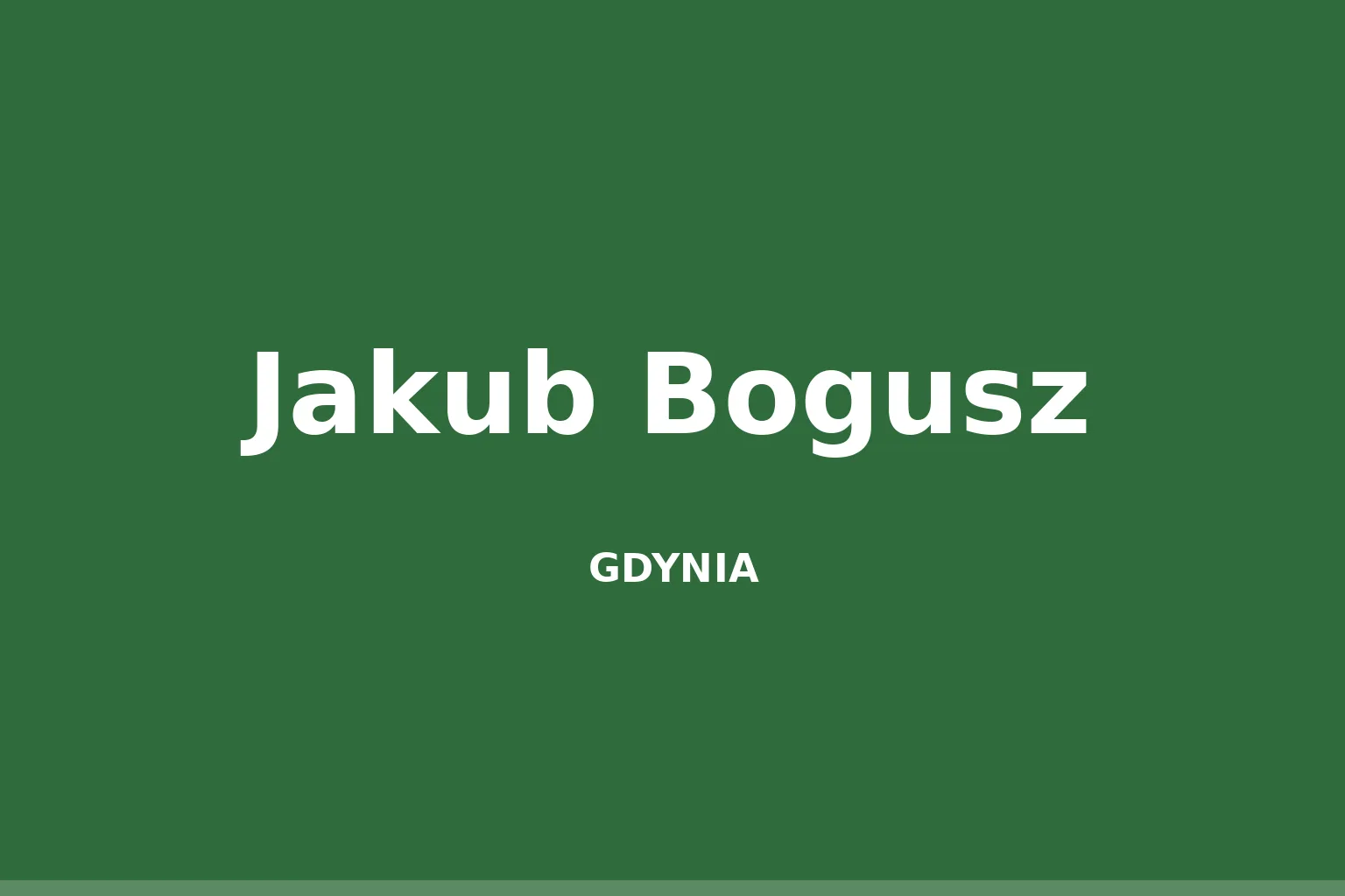 Jakub Bogusz