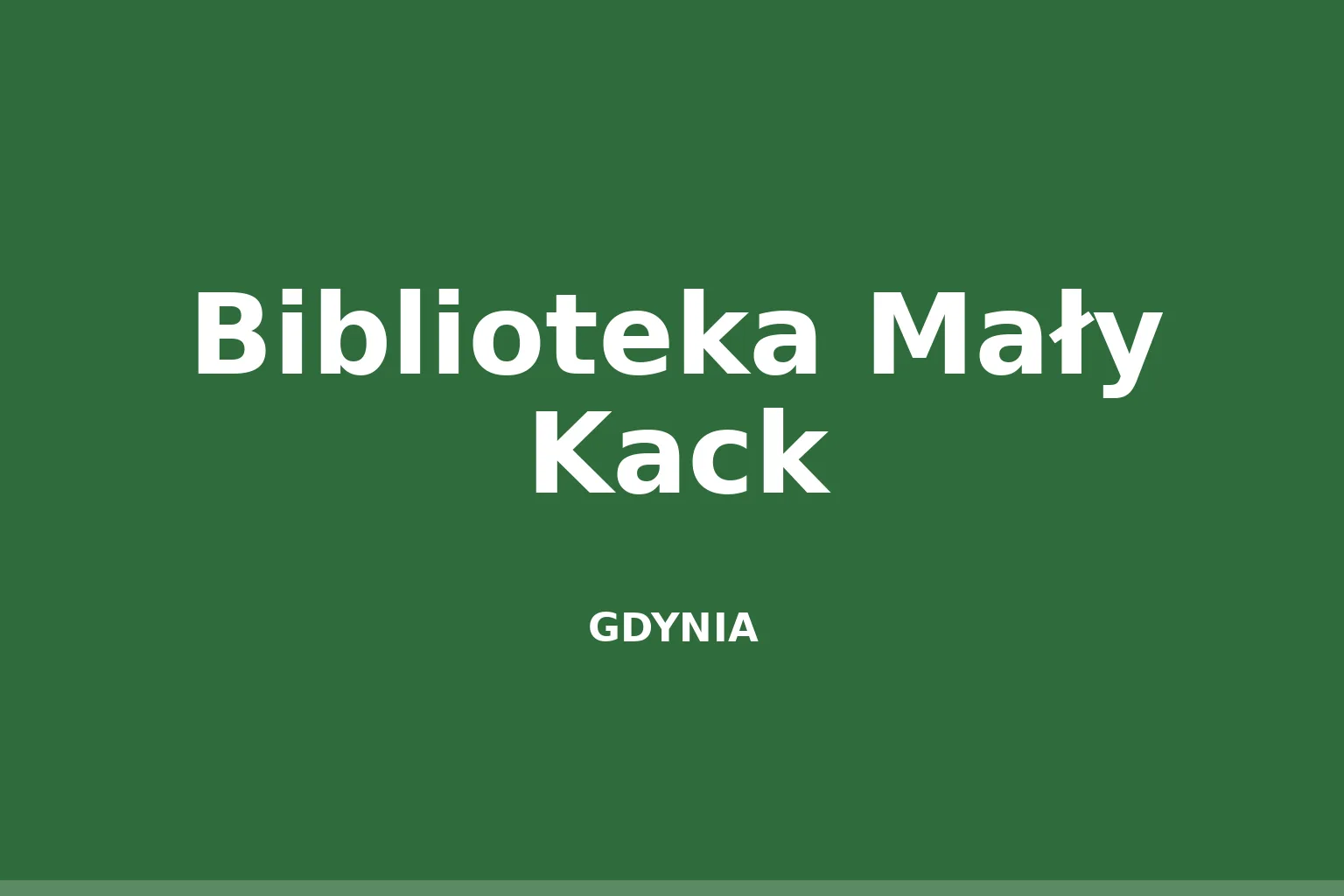 Biblioteka Mały Kack