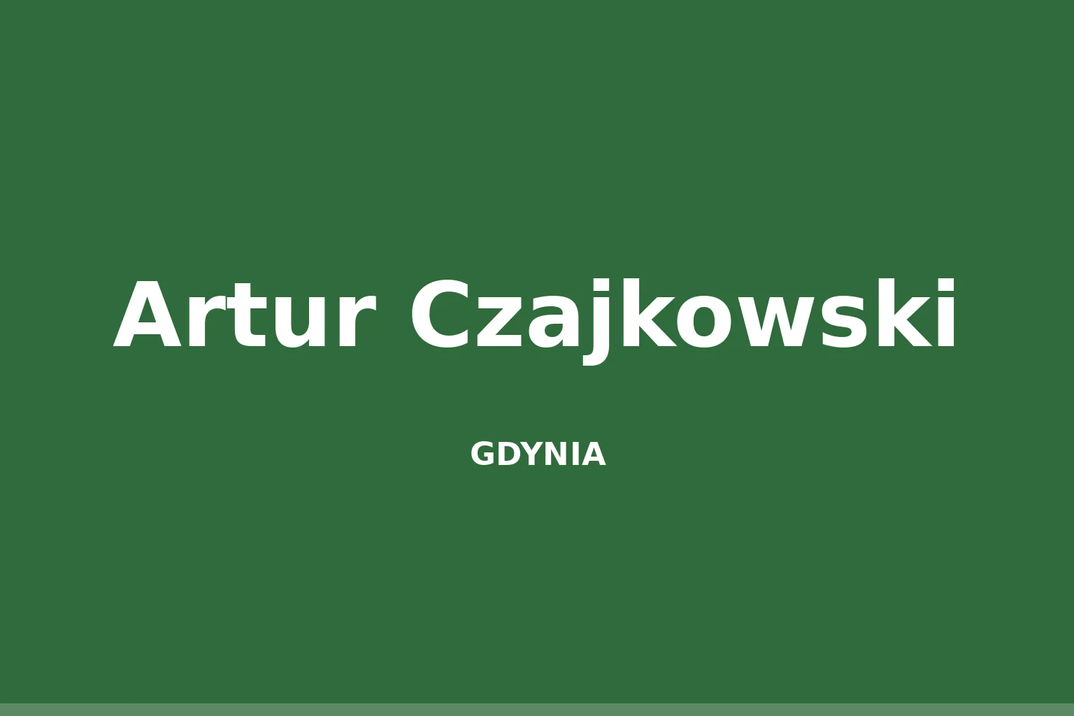 Artur Czajkowski