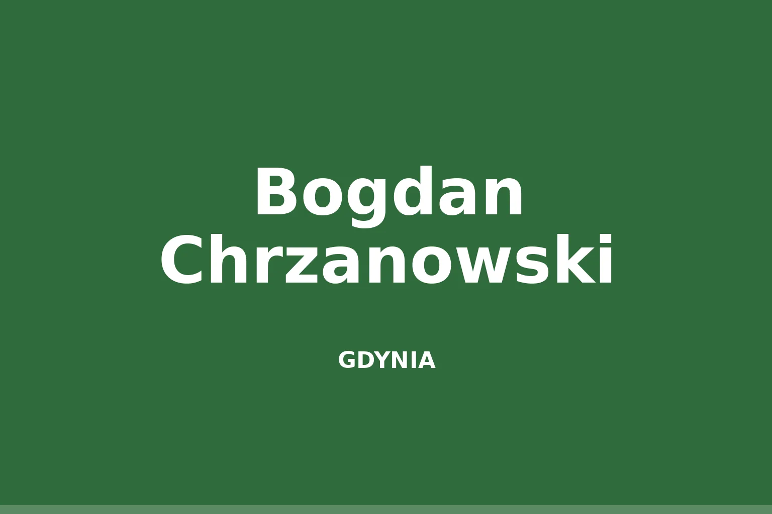 Bogdan Chrzanowski