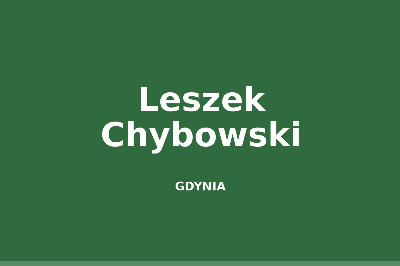 Leszek Chybowski