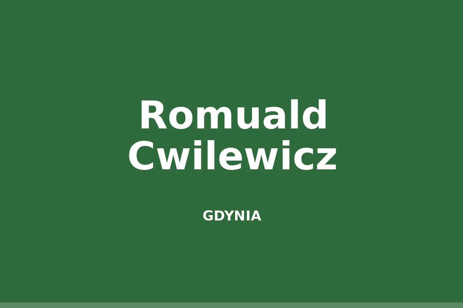 Romuald Cwilewicz