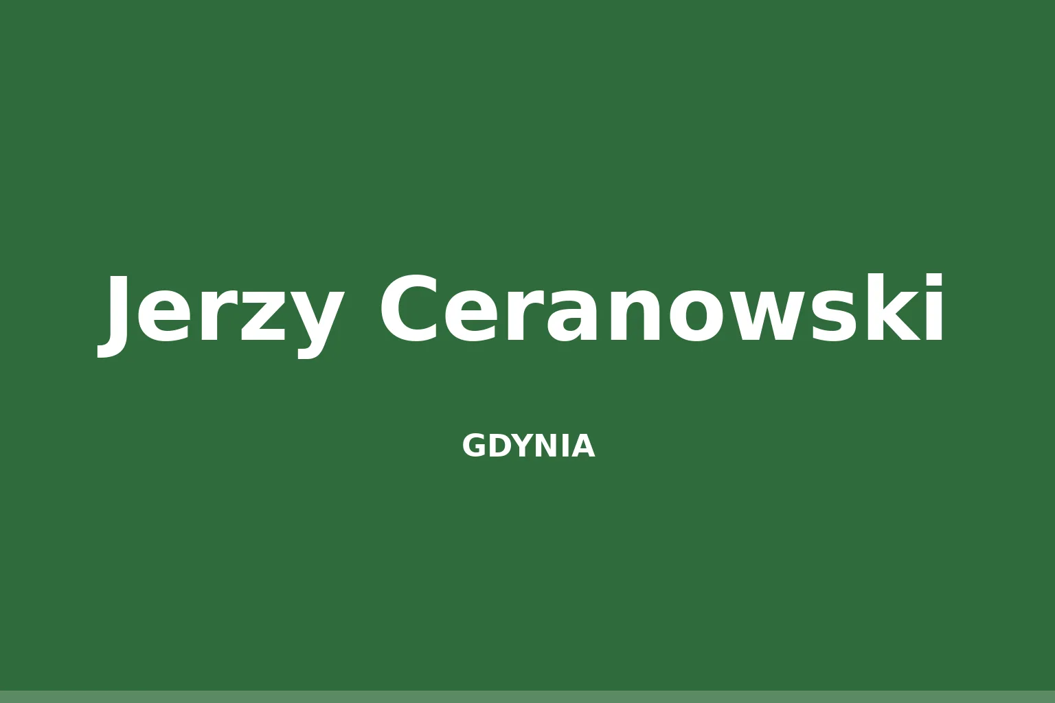 Jerzy Ceranowski