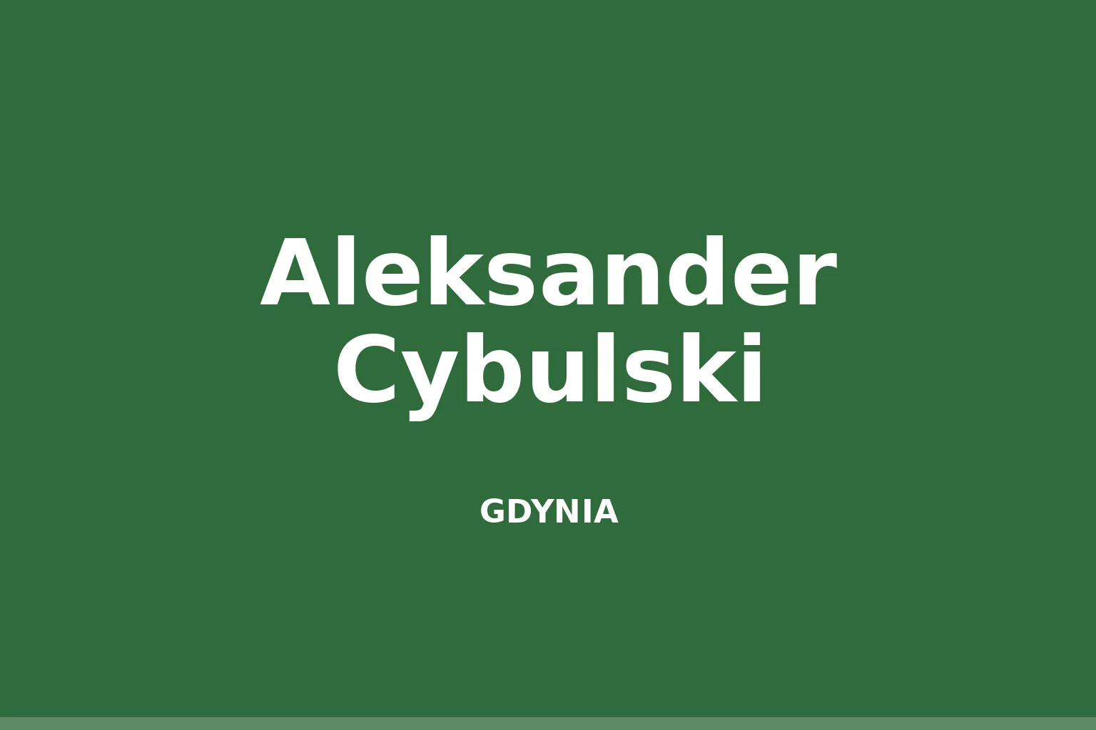 Aleksander Cybulski