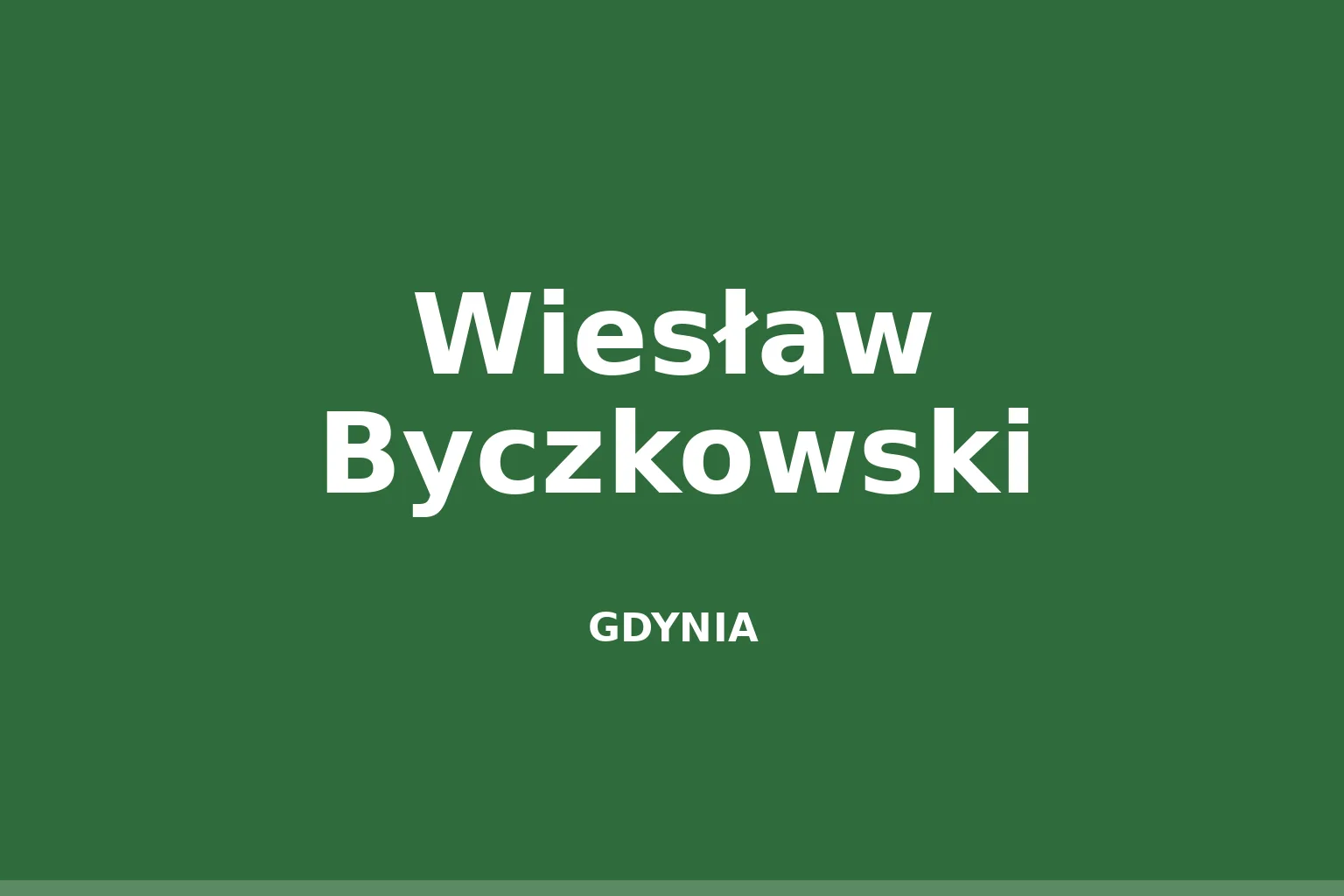 Wiesław Byczkowski