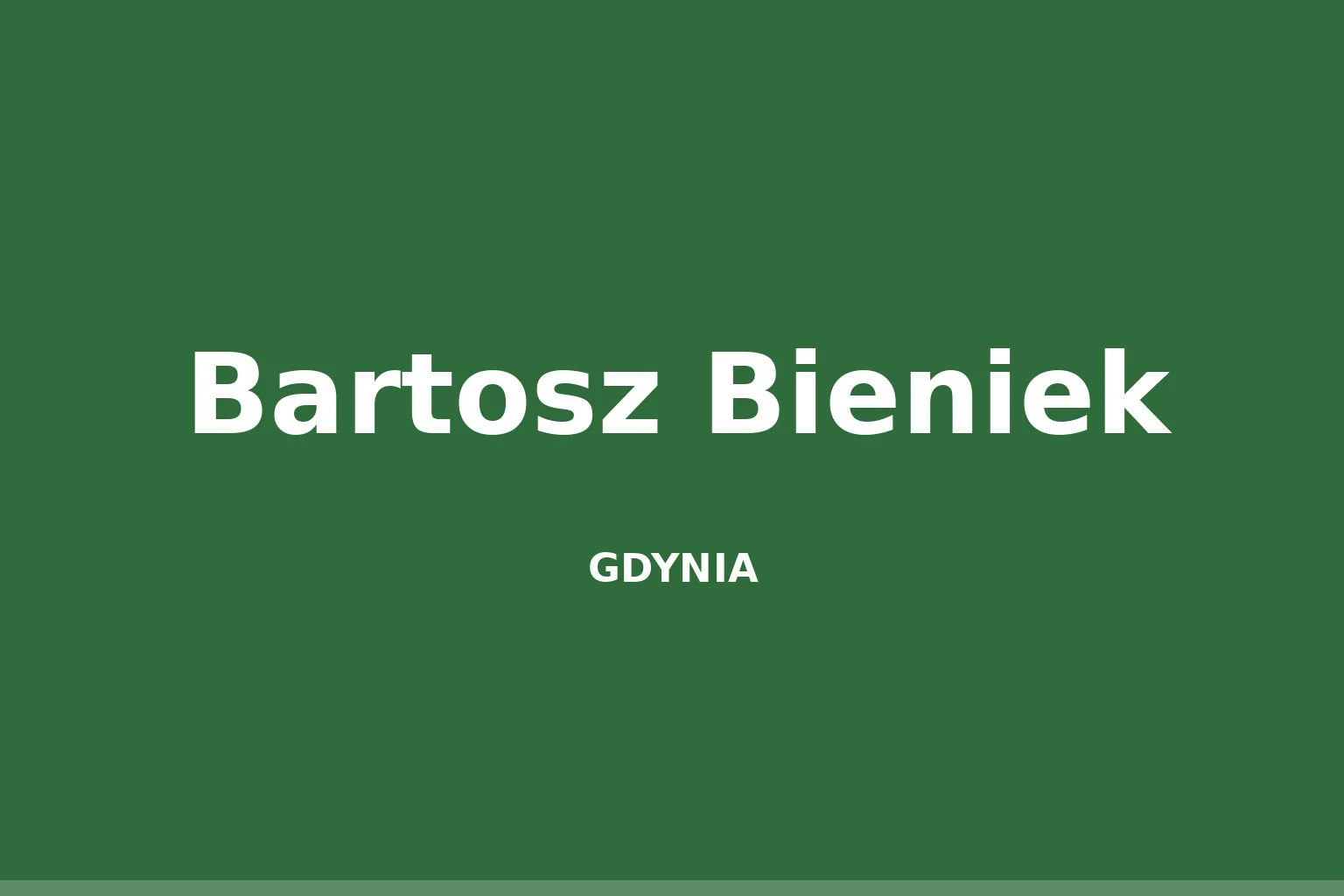 Bartosz Bieniek