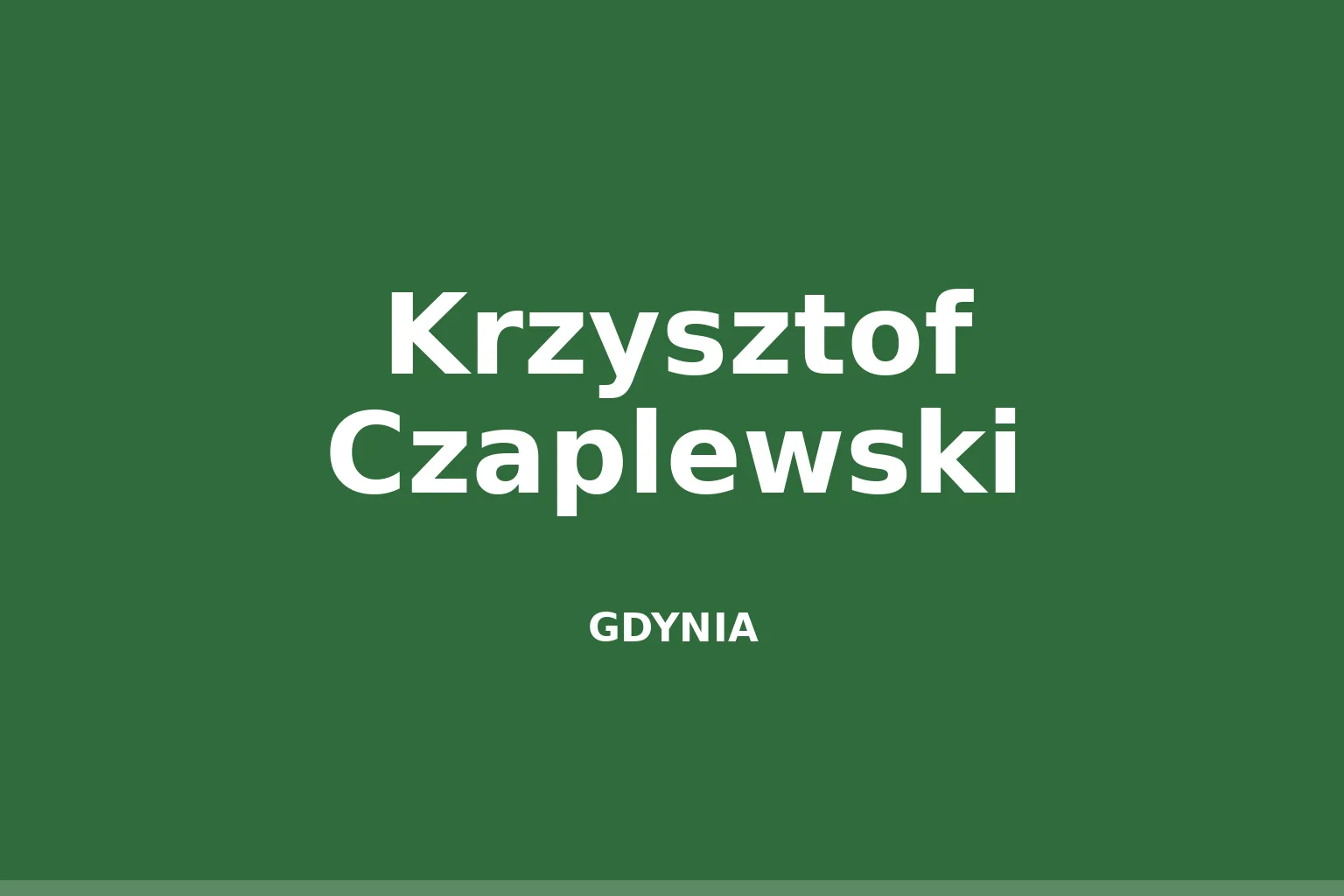 Krzysztof Czaplewski